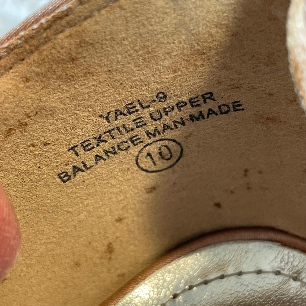 SNJ Yael-6 Rose Gold Lace Rhinestone Peep Toe Platform Bootie‎ Heels Size 10 - Picture 11 of 11